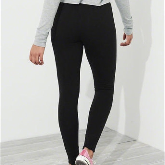 Hollister Pants - 2 Pairs of Hollister Black Leggings - Medium